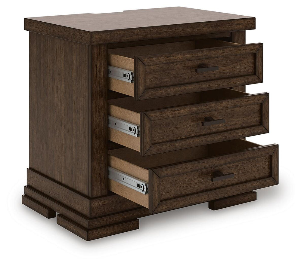 Taffenbrook Nightstand - Light Brown (3)