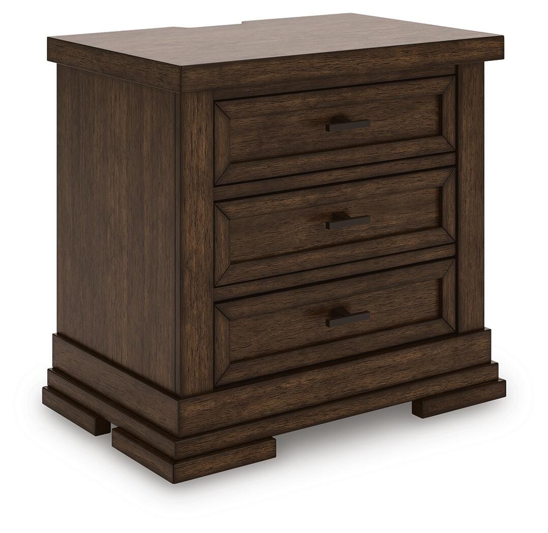 Taffenbrook Nightstand - Light Brown (1)