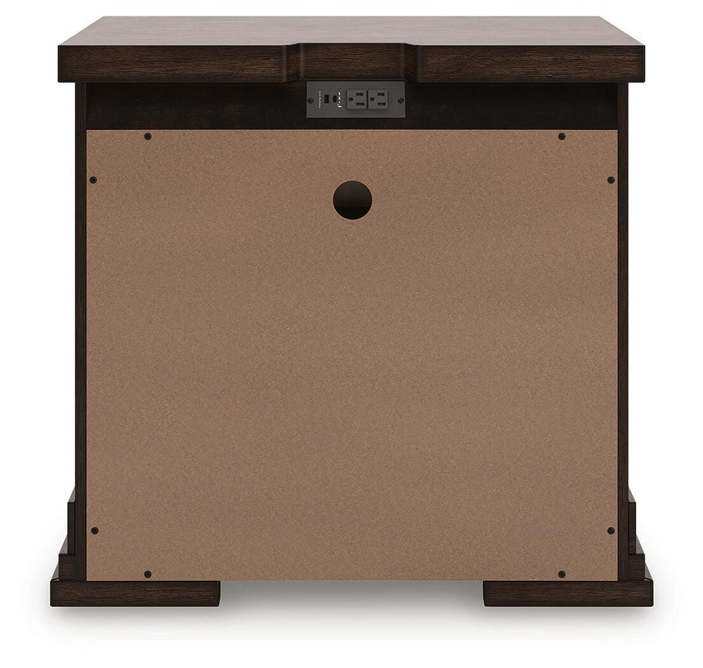 Taffenbrook Nightstand - Light Brown (7)
