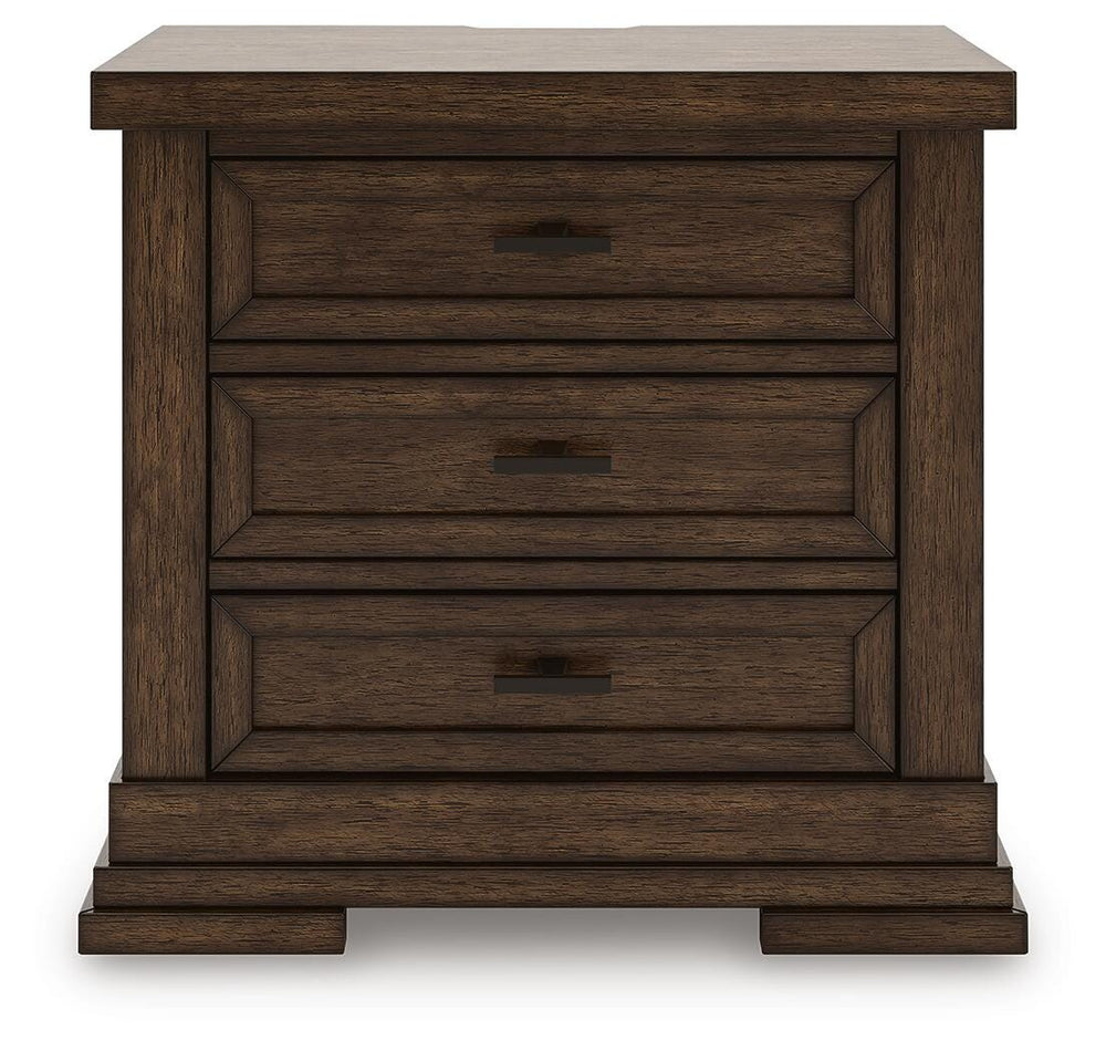 Taffenbrook Nightstand - Light Brown (4)