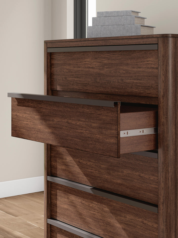 Dilenno Chest of Drawers - Dark Brown (6)