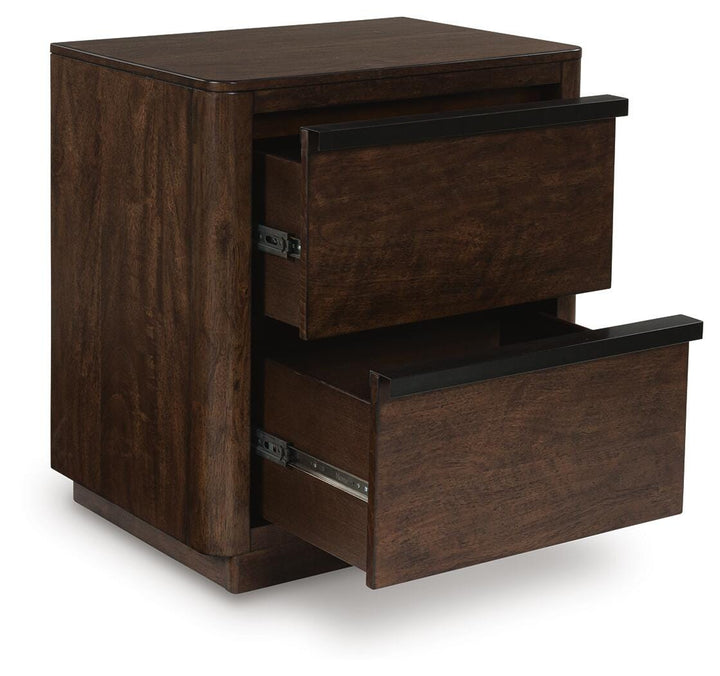 Dilenno Nightstand - Dark Brown (3)