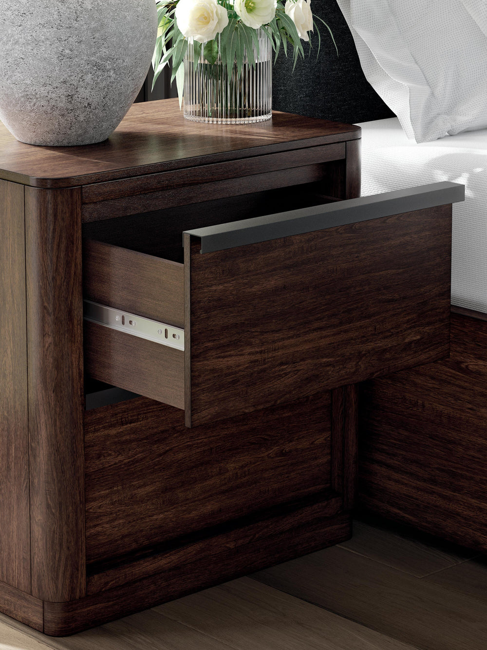 Dilenno Nightstand - Dark Brown (6)