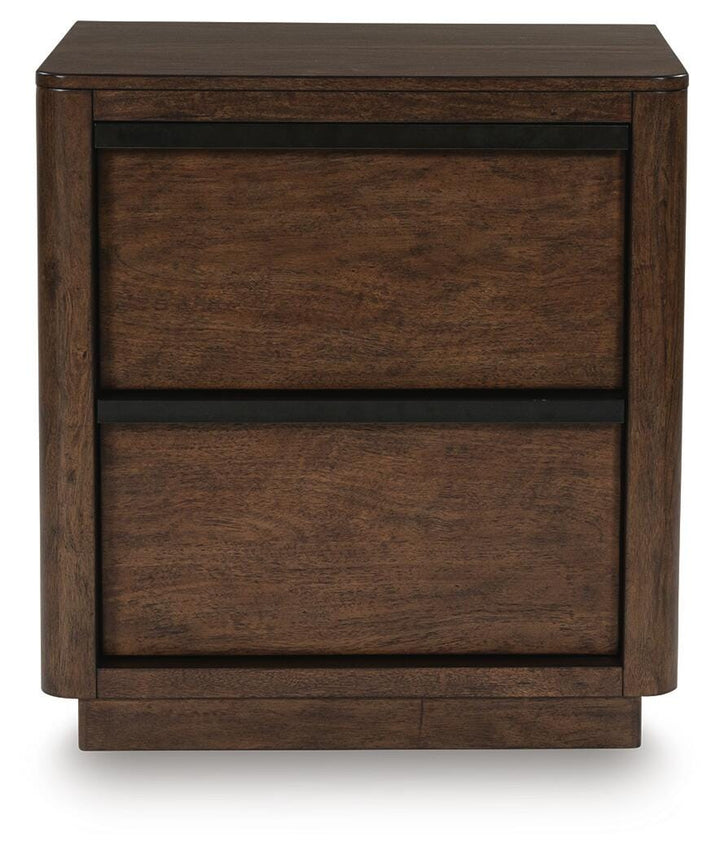 Dilenno Nightstand - Dark Brown (4)