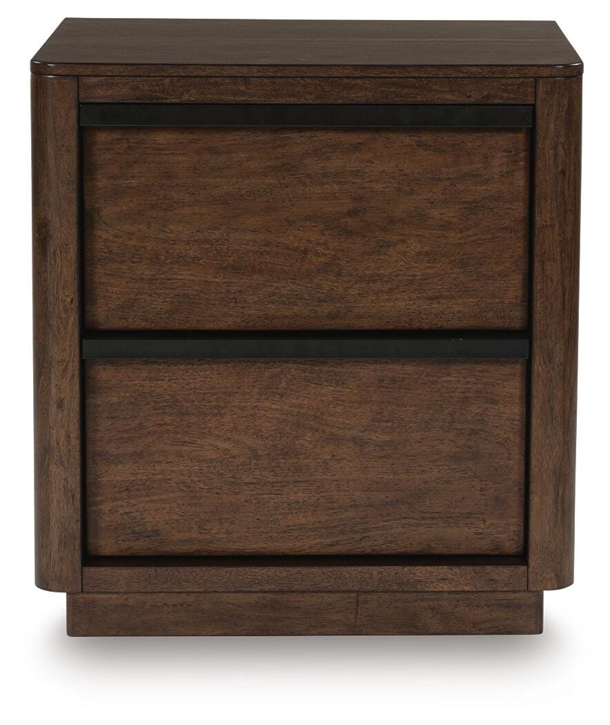 Dilenno Nightstand - Dark Brown (4)