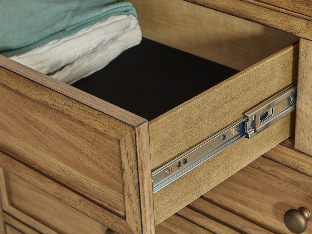 Sharlance Dresser - Light Brown (6)