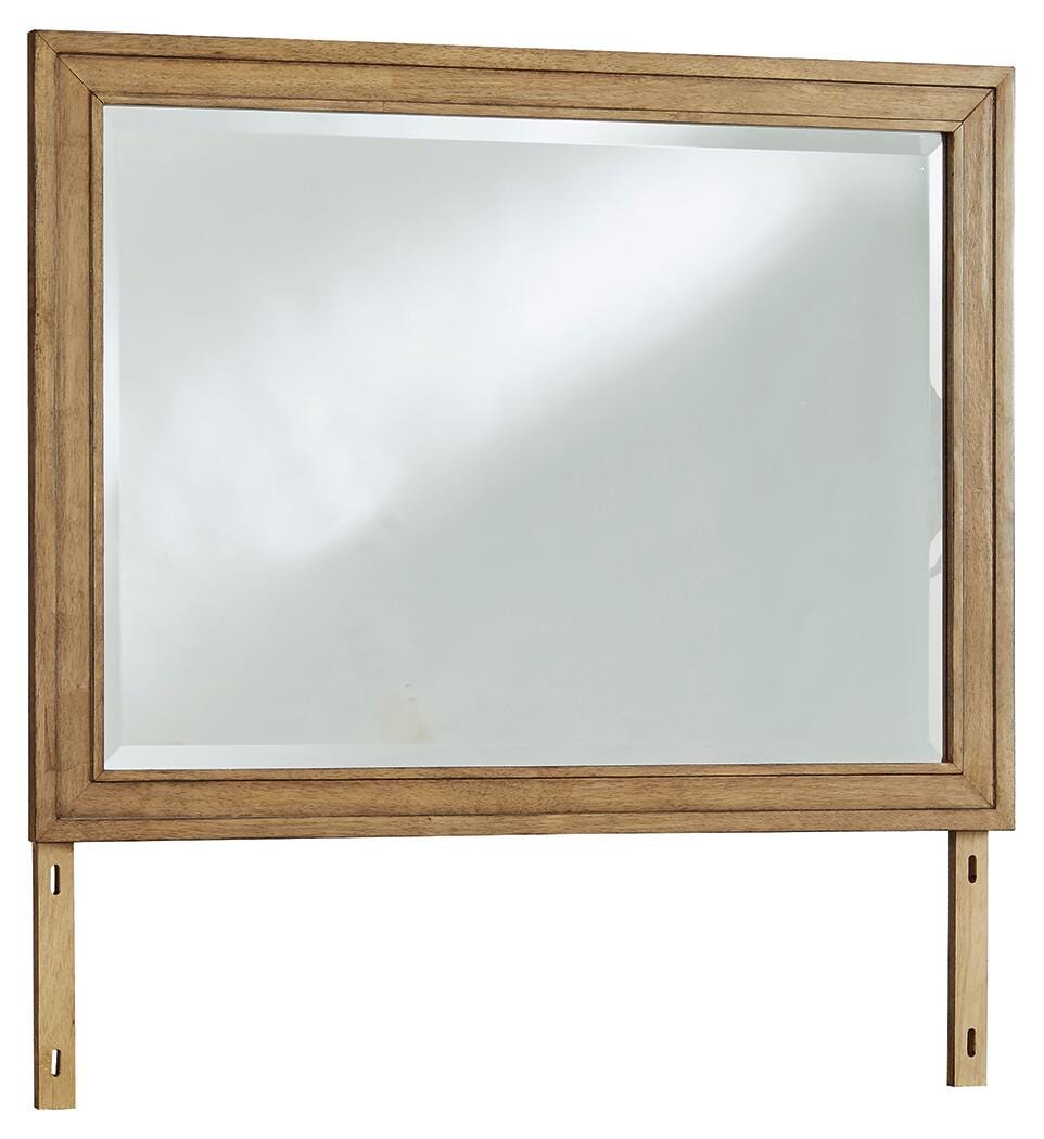 Sharlance Bedroom Mirror - Light Brown (1)