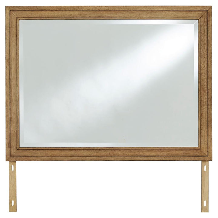 Sharlance Bedroom Mirror - Light Brown (3)