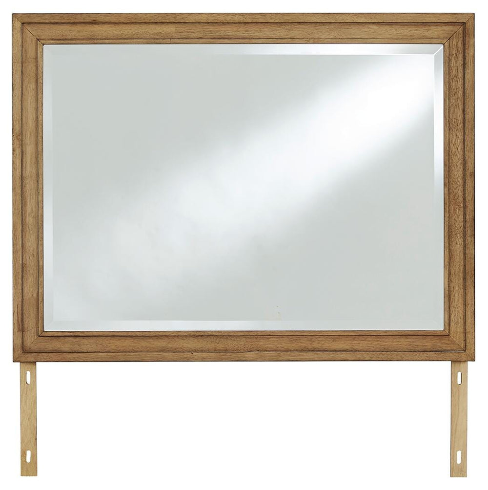 Sharlance Bedroom Mirror - Light Brown (3)