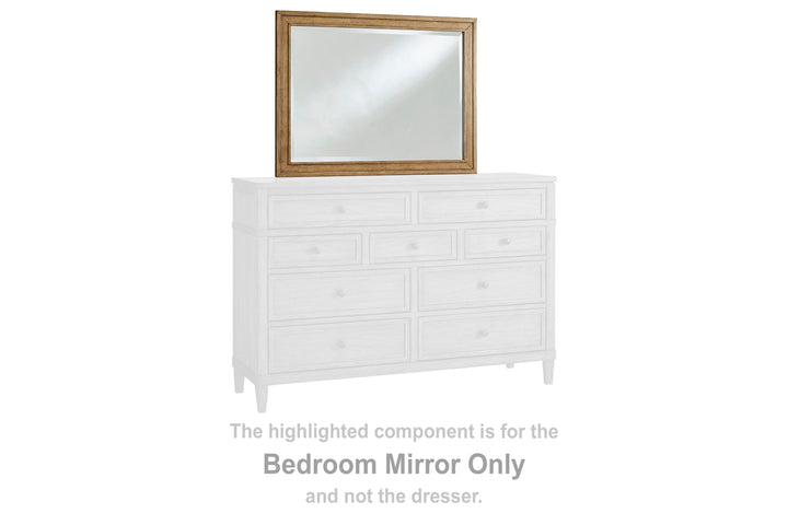 Sharlance Bedroom Mirror - Light Brown (2)