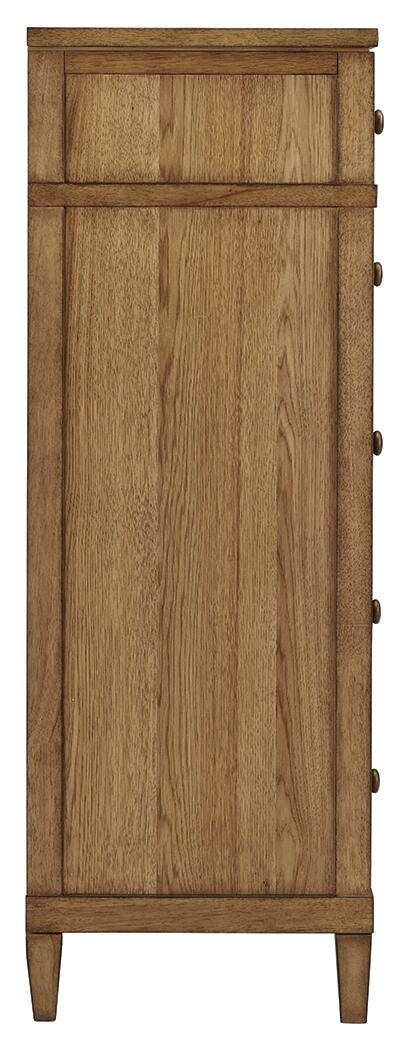 Sharlance Chest of Drawers - Light Brown (5)