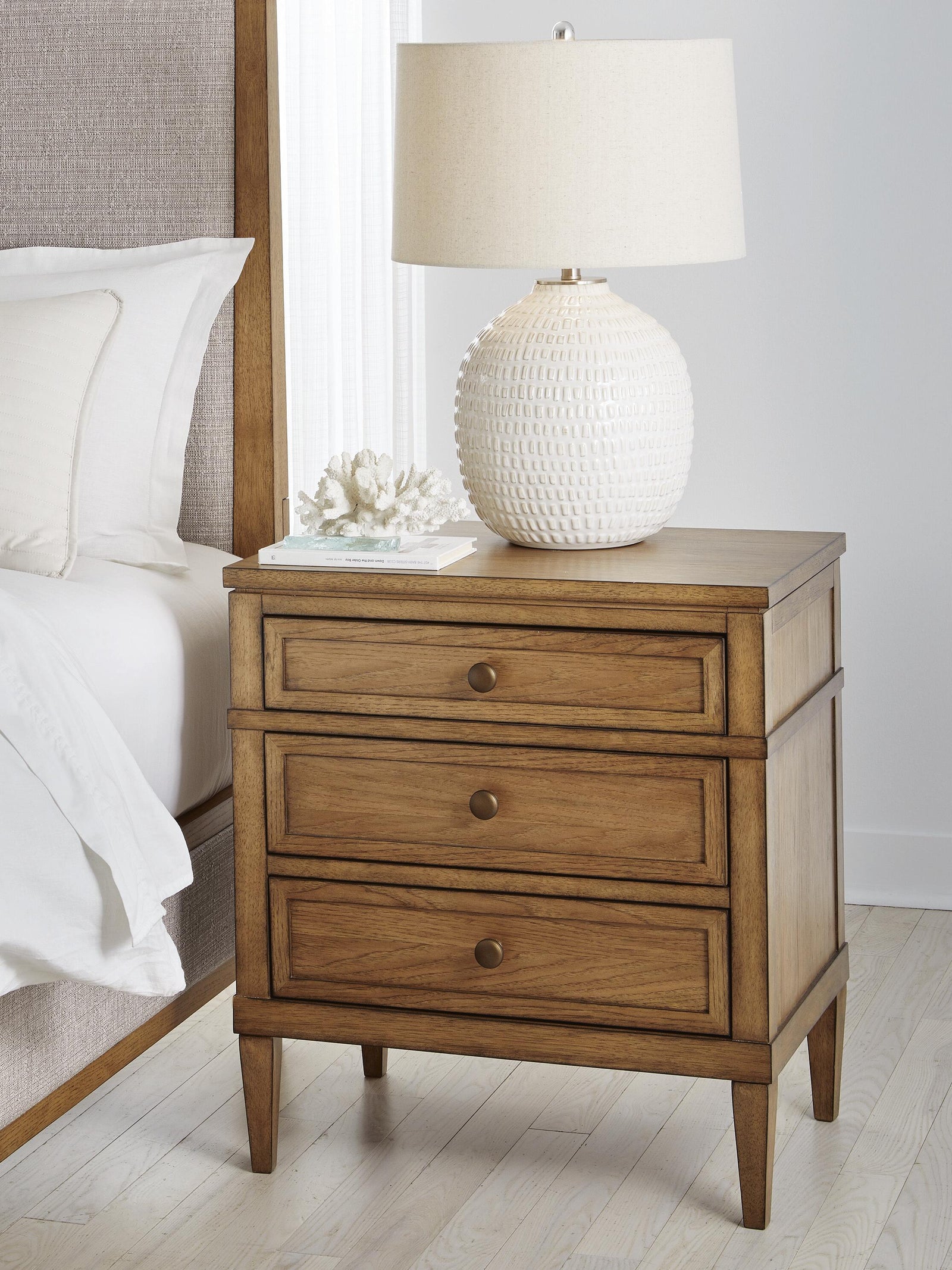 Sharlance Nightstand - Light Brown (2)