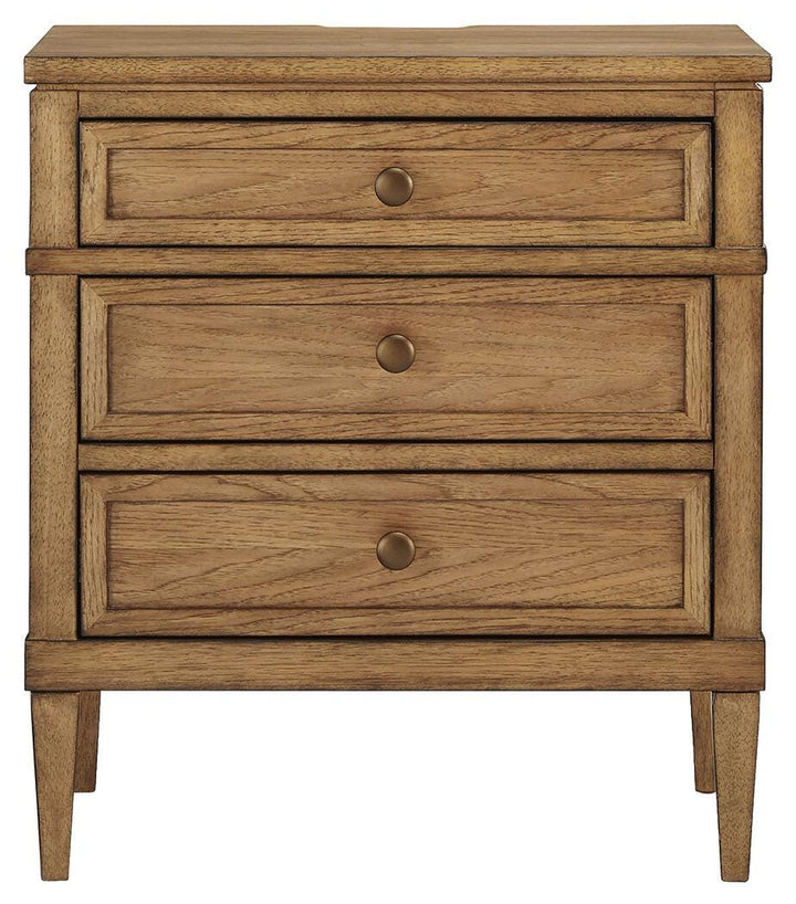 Sharlance Nightstand - Light Brown (4)