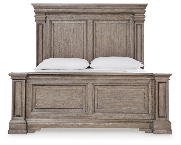 Blairhurst King Panel Bed - Light Brown (4)