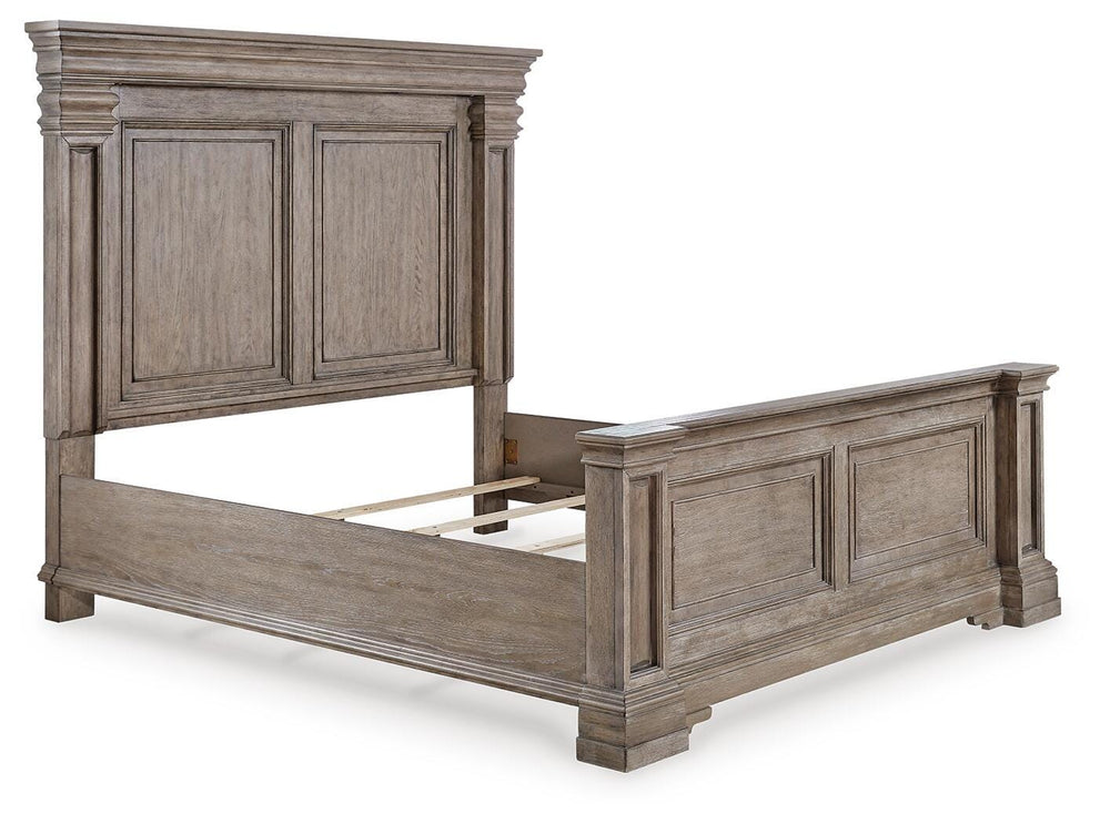 Blairhurst King Panel Bed - Light Brown (3)