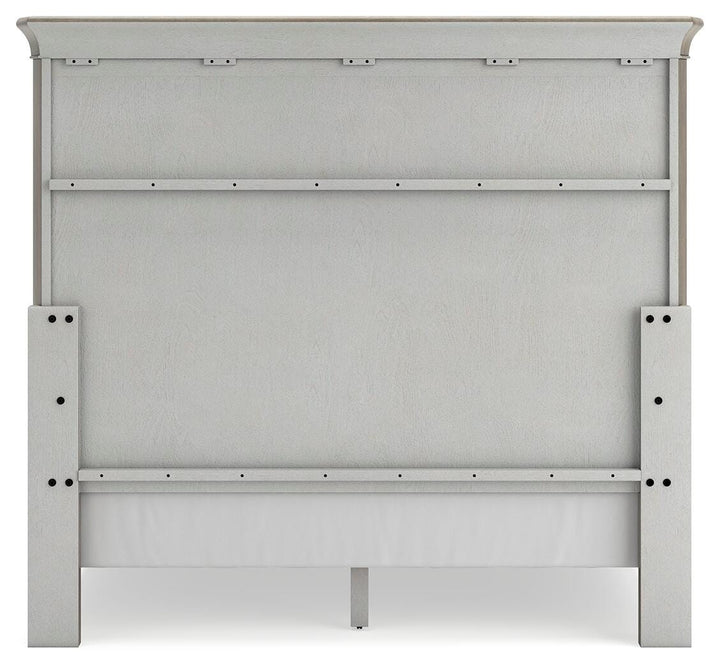 Lexorne Queen Sleigh Bed - Dark Gray (5)