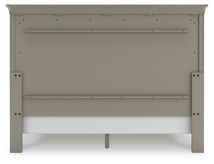 Lexorne King Sleigh Bed - Dark Gray (5)