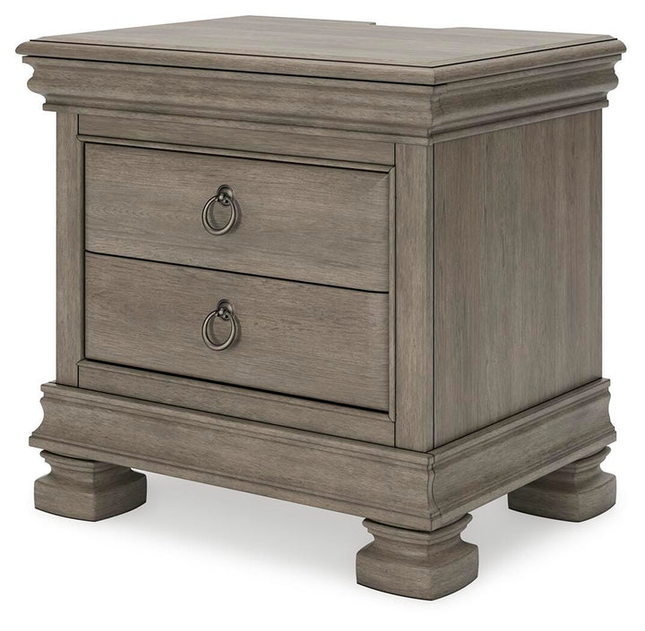 Lexorne Nightstand - Dark Gray (3)