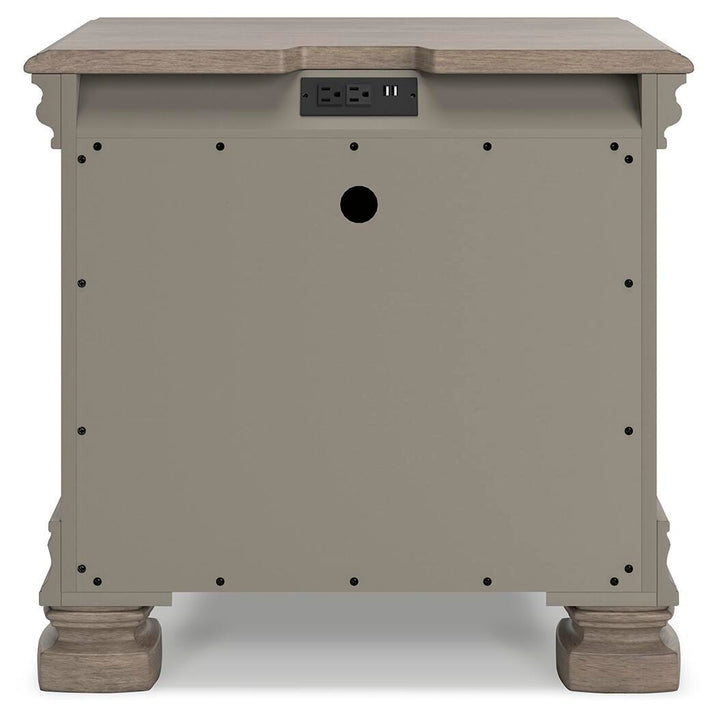 Lexorne Nightstand - Dark Gray (6)
