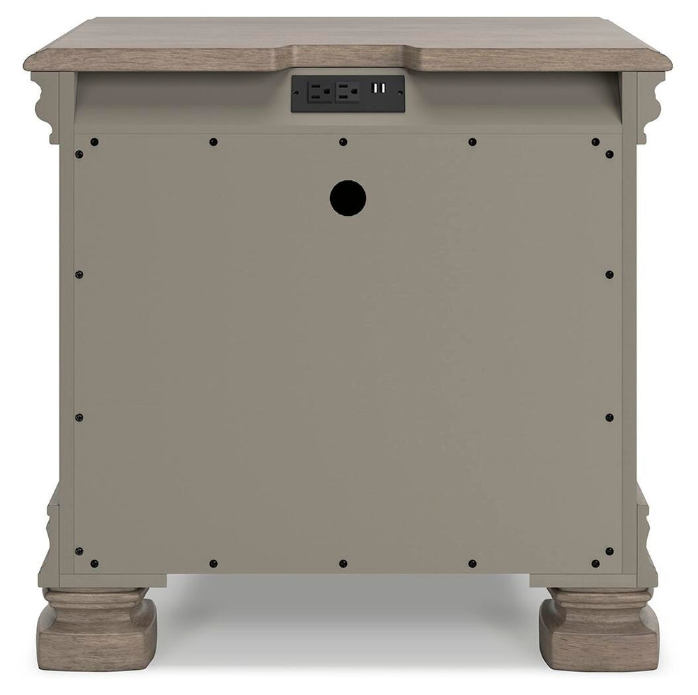Lexorne Nightstand - Dark Gray (6)