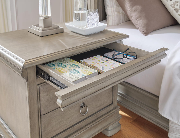 Lexorne Nightstand - Dark Gray (10)