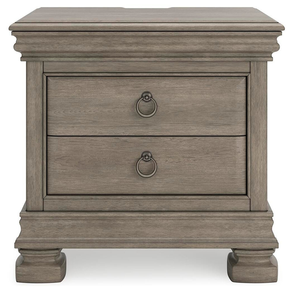 Lexorne Nightstand - Dark Gray (5)
