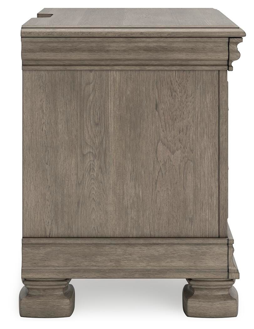 Lexorne Nightstand - Dark Gray (7)