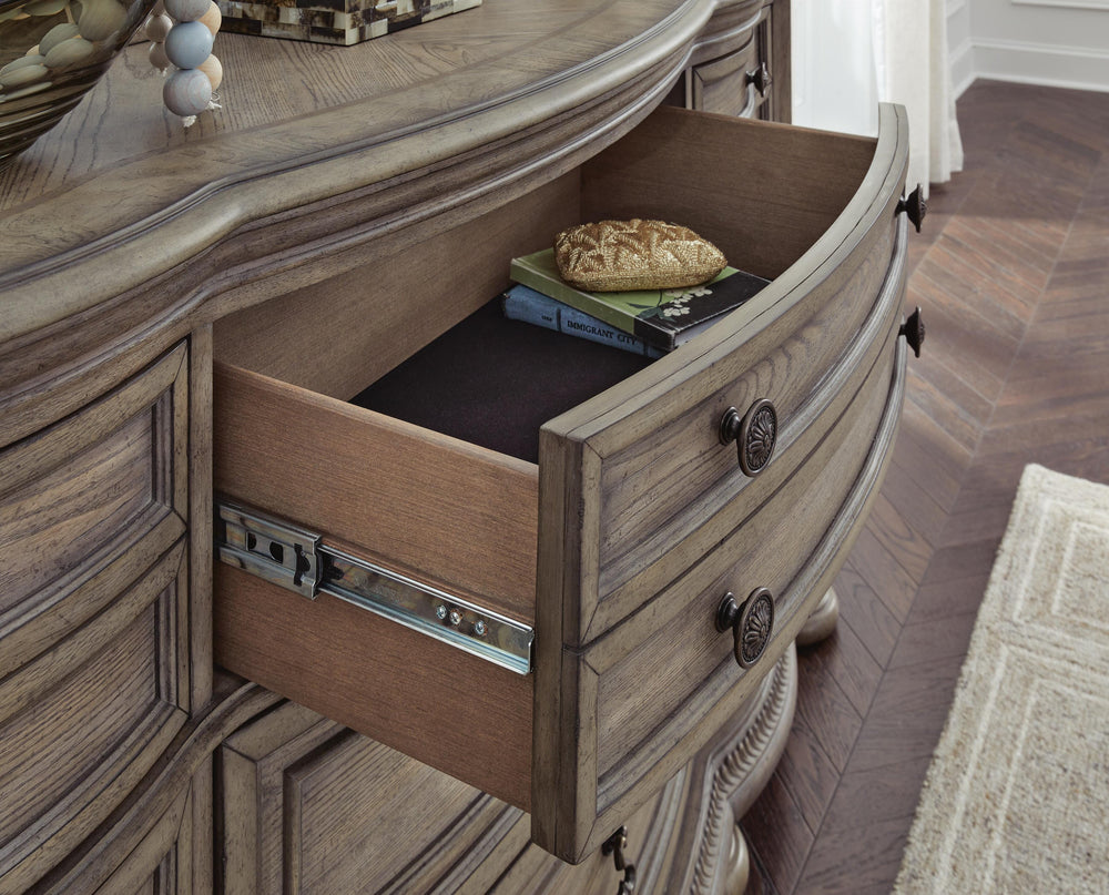 Ardenfield Dresser - Light Brown (6)