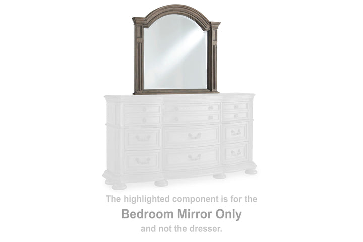 Ardenfield Bedroom Mirror - Light Brown (2)