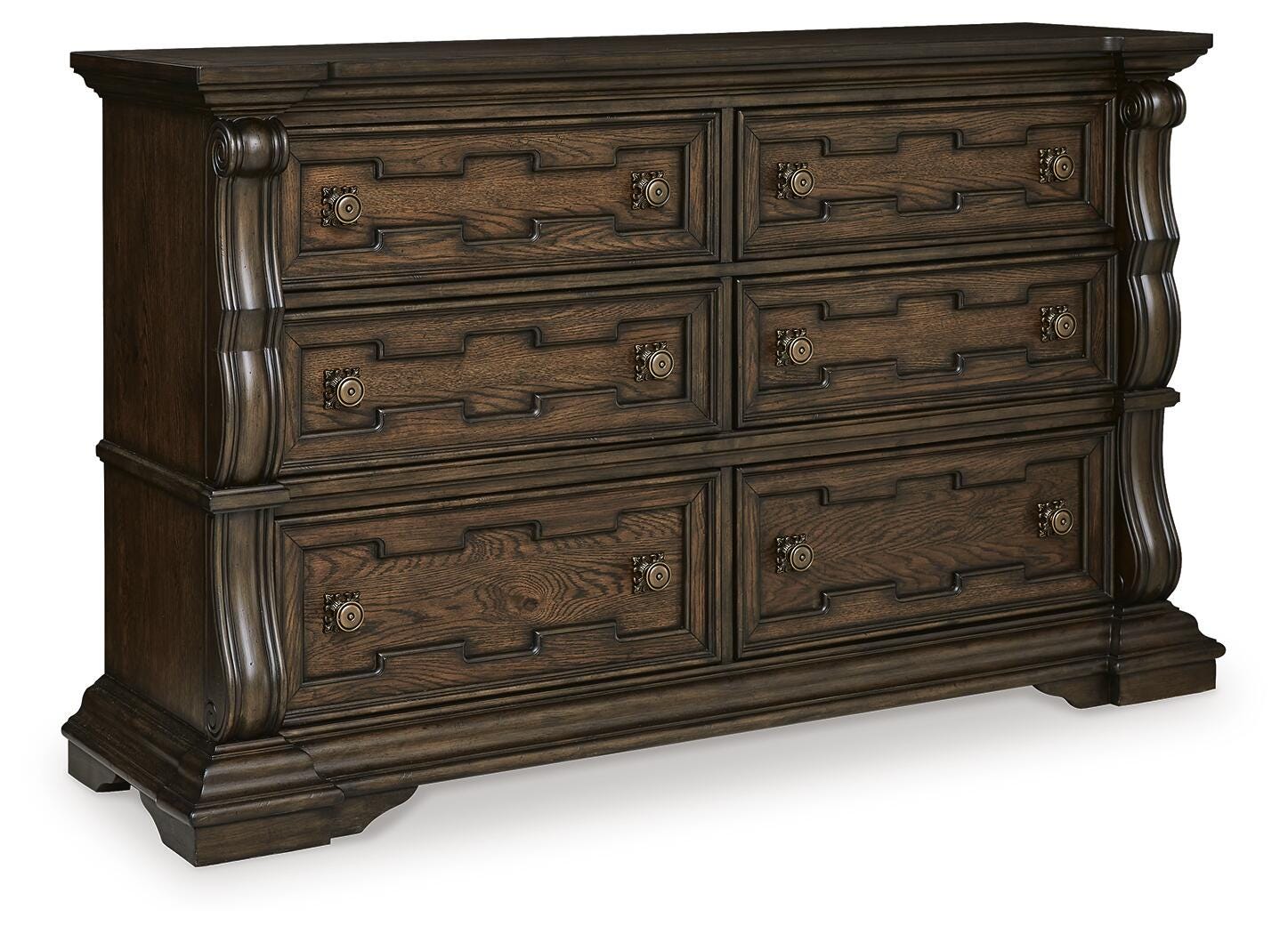 Maylee Dresser - Dark Brown (1)
