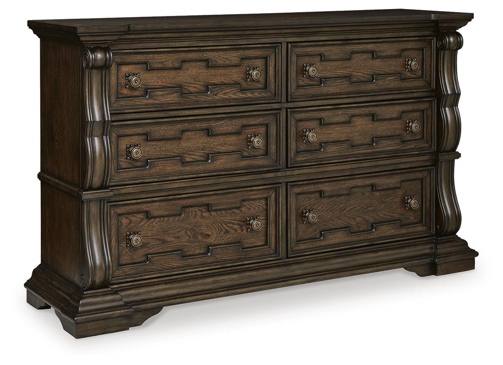 Maylee Dresser - Dark Brown (1)