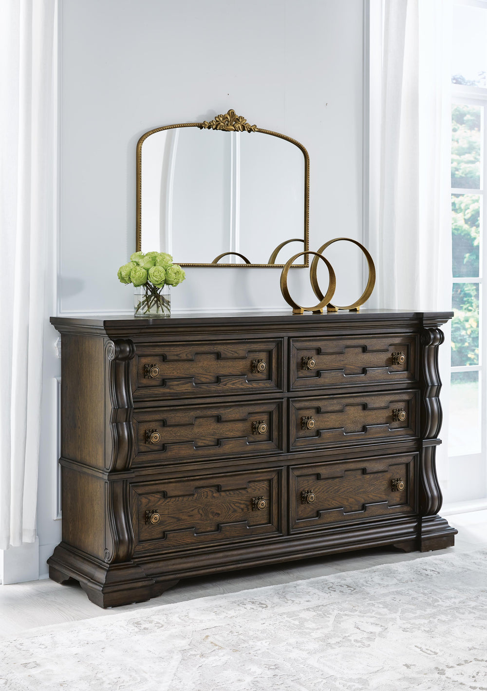 Maylee Dresser - Dark Brown (2)