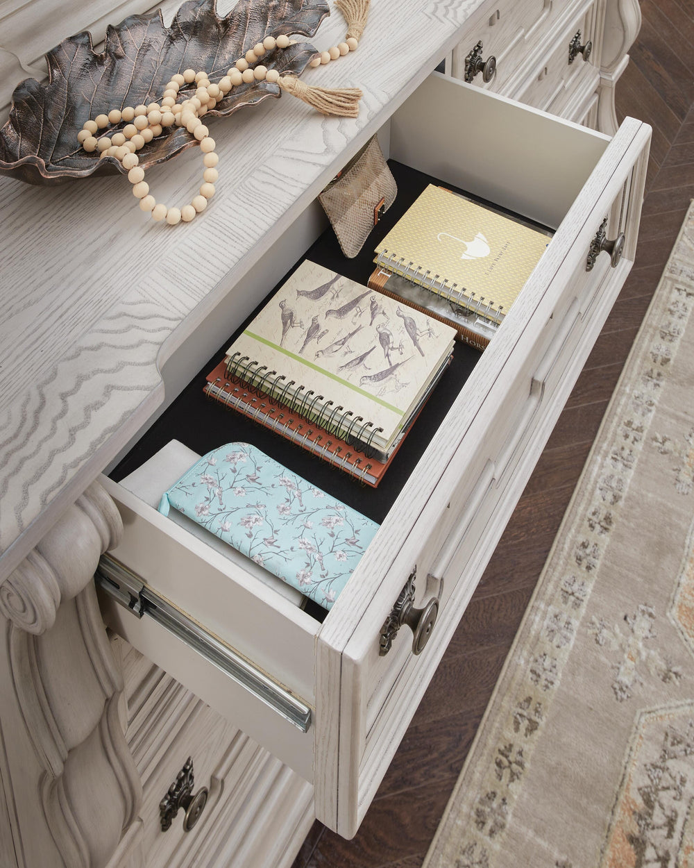 Bruchandi Dresser and Mirror - Gray (7)
