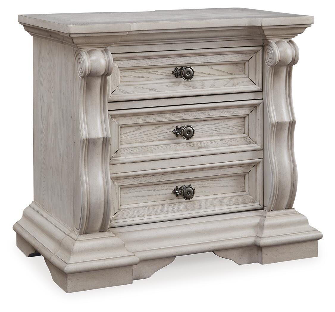 Bruchandi Nightstand - Gray (1)