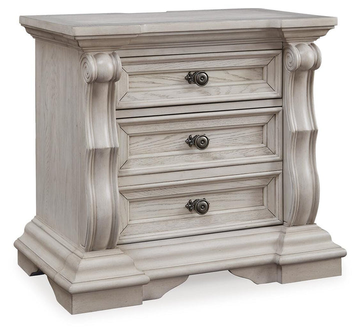 Bruchandi Nightstand - Gray (1)