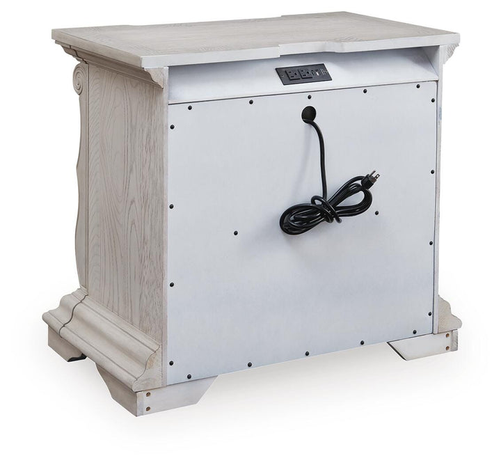 Bruchandi Nightstand - Gray (5)