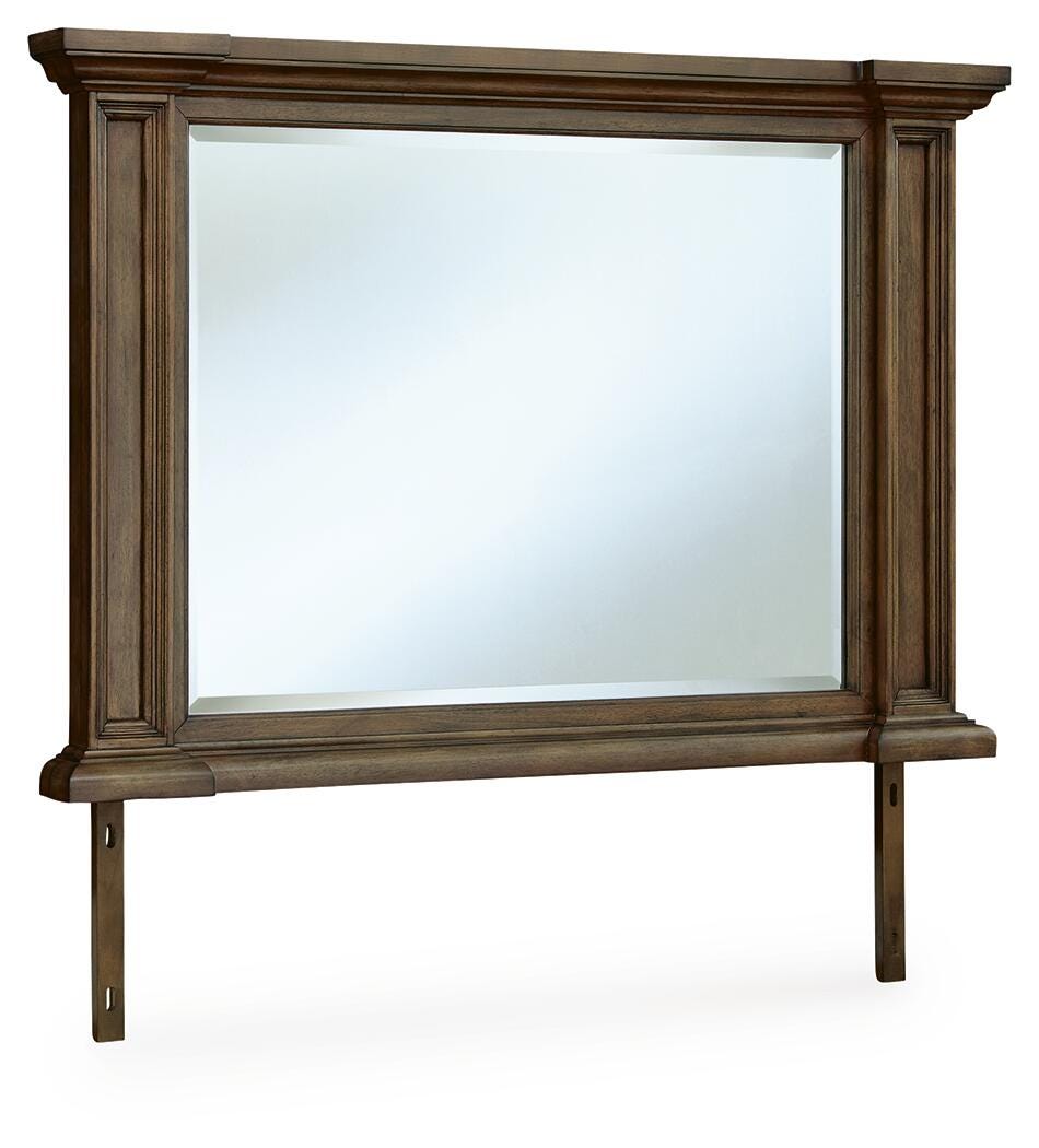 Frantanna Bedroom Mirror - Dark Brown (1)