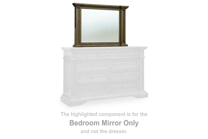 Frantanna Bedroom Mirror - Dark Brown (2)