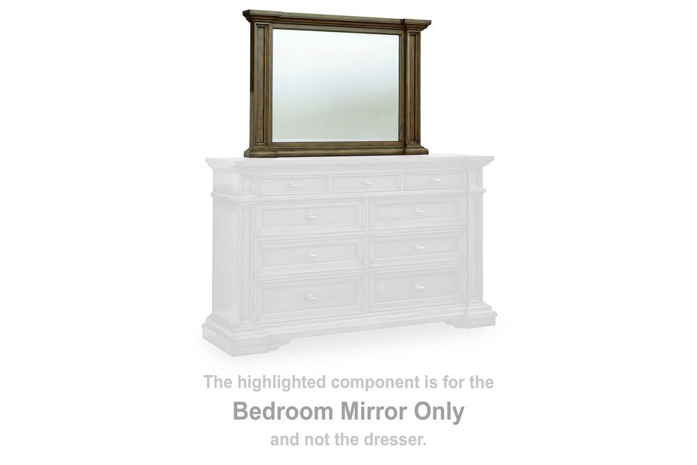 Frantanna Bedroom Mirror - Dark Brown (2)