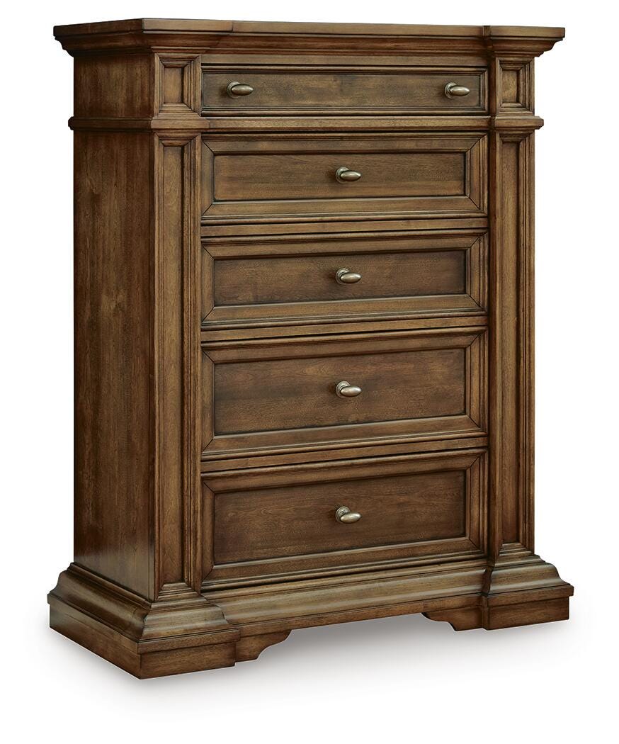 Frantanna Chest of Drawers - Dark Brown (1)