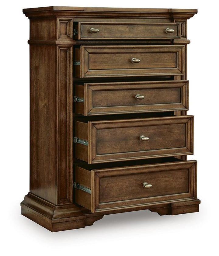 Frantanna Chest of Drawers - Dark Brown (3)