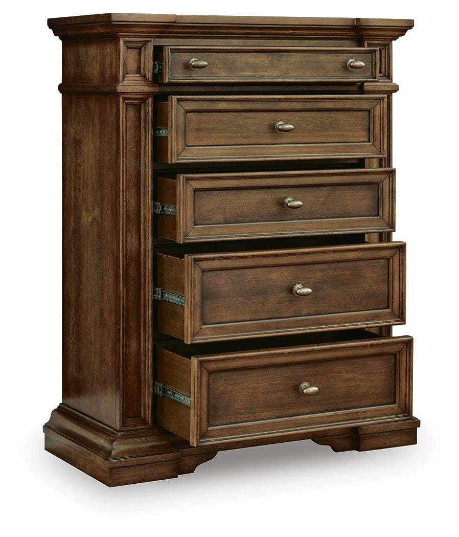 Frantanna Chest of Drawers - Dark Brown (3)