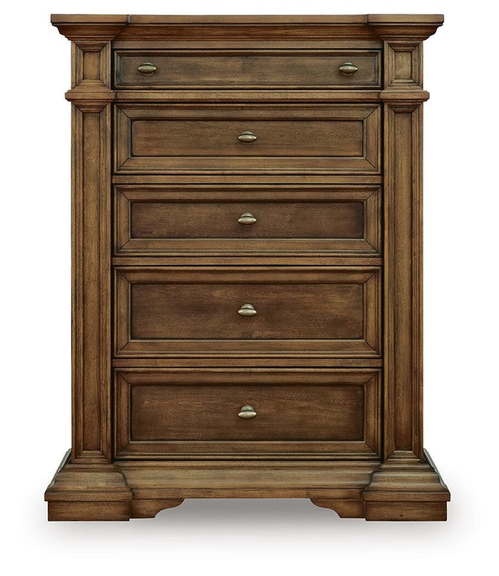 Frantanna Chest of Drawers - Dark Brown (4)