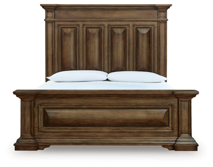 Frantanna King Panel Bed - Dark Brown (4)