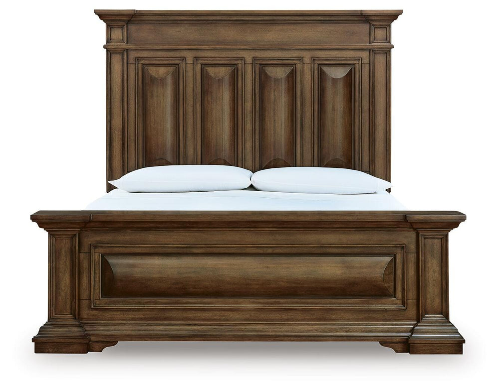 Frantanna King Panel Bed - Dark Brown (4)