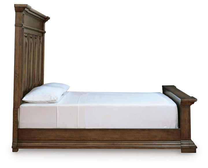 Frantanna King Panel Bed - Dark Brown (5)
