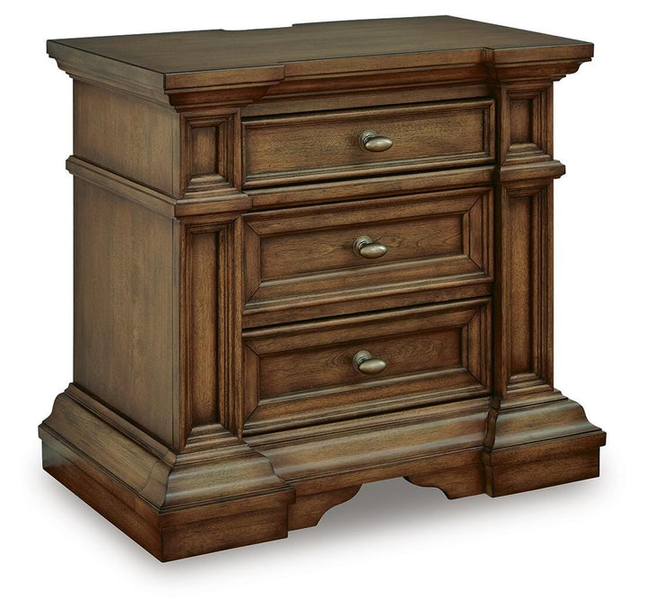Frantanna Nightstand - Dark Brown (1)