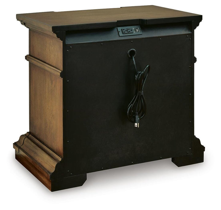 Frantanna Nightstand - Dark Brown (5)