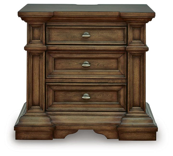 Frantanna Nightstand - Dark Brown (4)