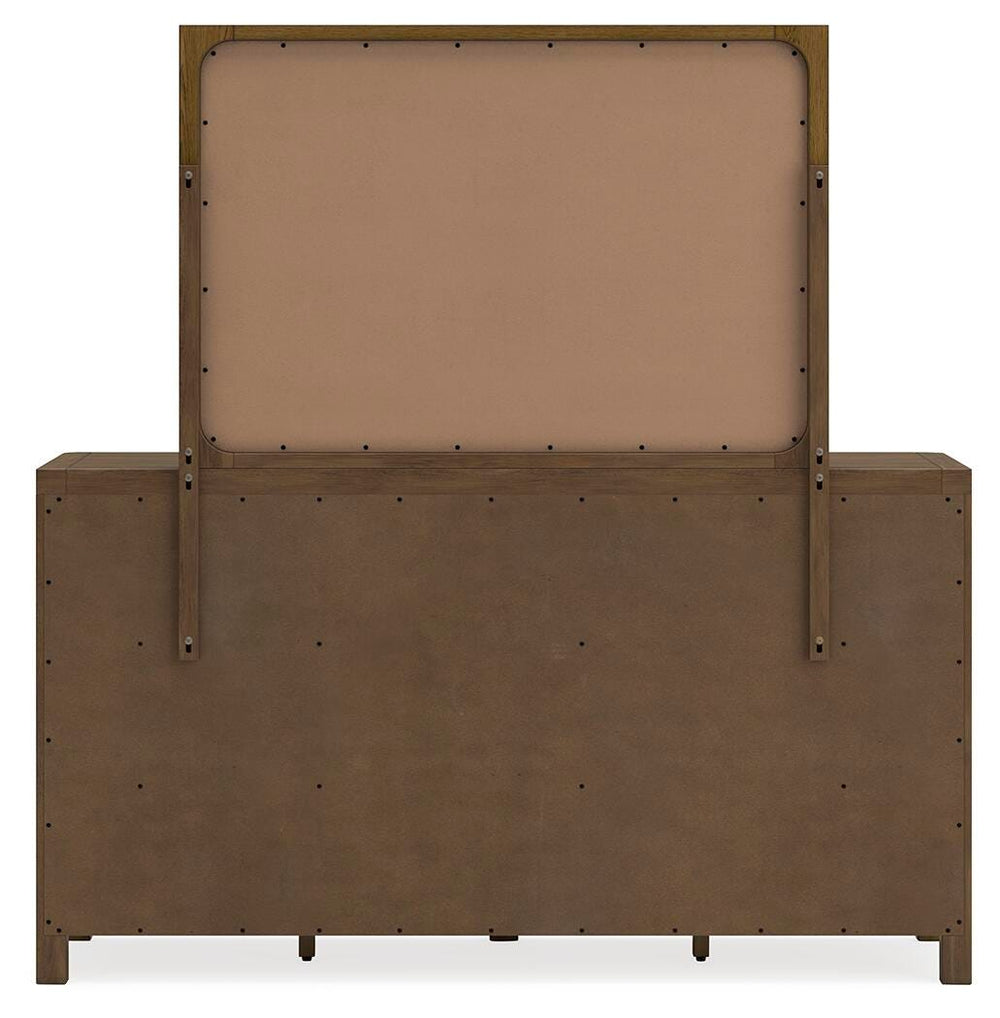Cabalynn Dresser and Mirror - Light Brown (6)